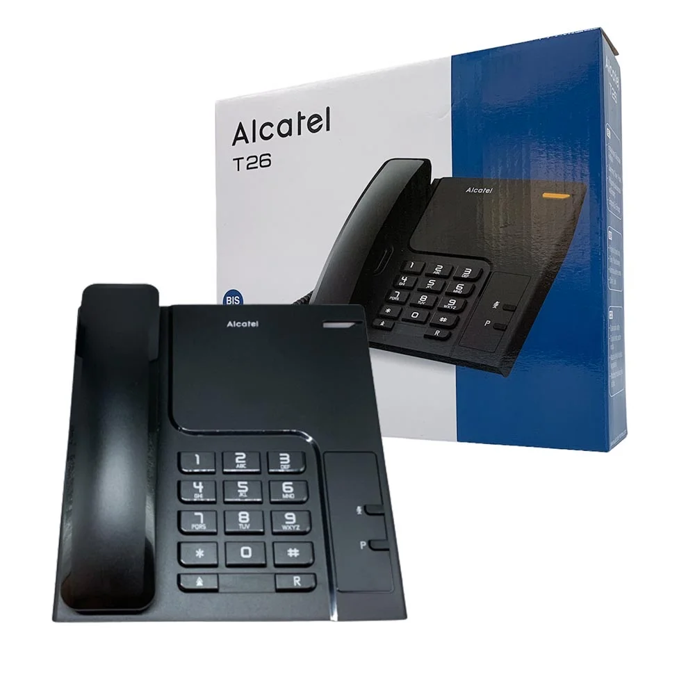 Téléphone Alcatel Temporis T26 CE Noir — Synapses Maroc