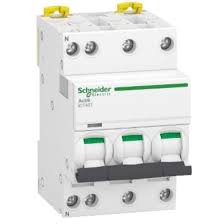  Disjoncteur modulaire 3PN C 40A 6KA — Synapses Maroc