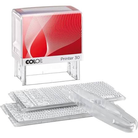 Synapses Kit cachet à faire soi même COLOP Printer 30/1 - Vue principale