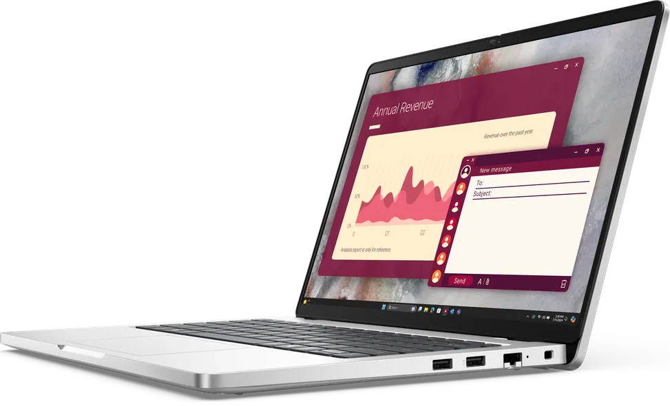 Ordinateur portable DELL Pro 14 (Ultra 5, 16 Go de RAM, SSD 512 Go) avec sac à dos