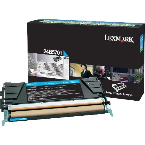  LEXMARK Cartouche BSD-Toner cyan LRP* pour Lexmark CS74x/XS7 — Synapses Maroc