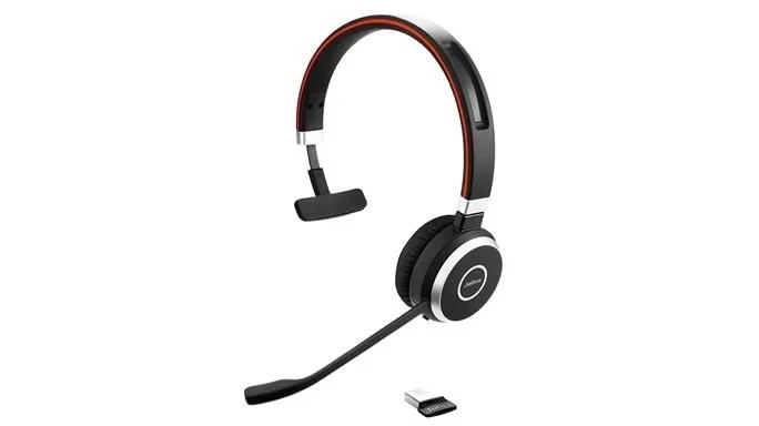  Jabra EVOLVE 65 MS Mono USB Headband — Synapses Maroc