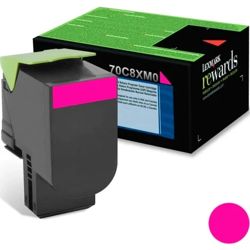  Lexmark 708XM Magenta Extra High Yield Return Program Toner Cartridge — Synapses Maroc
