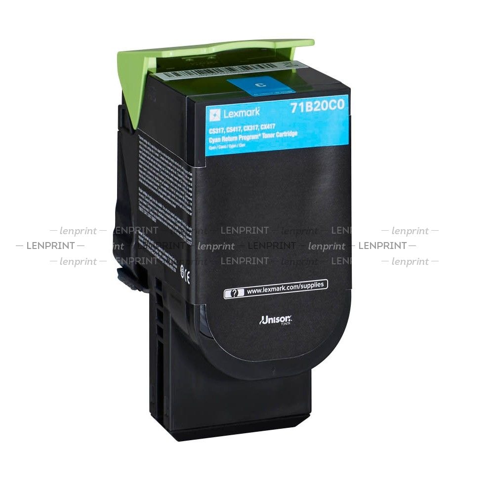  Lexmark Standard Cyan Return Programme Toner Cartridge — Synapses Maroc