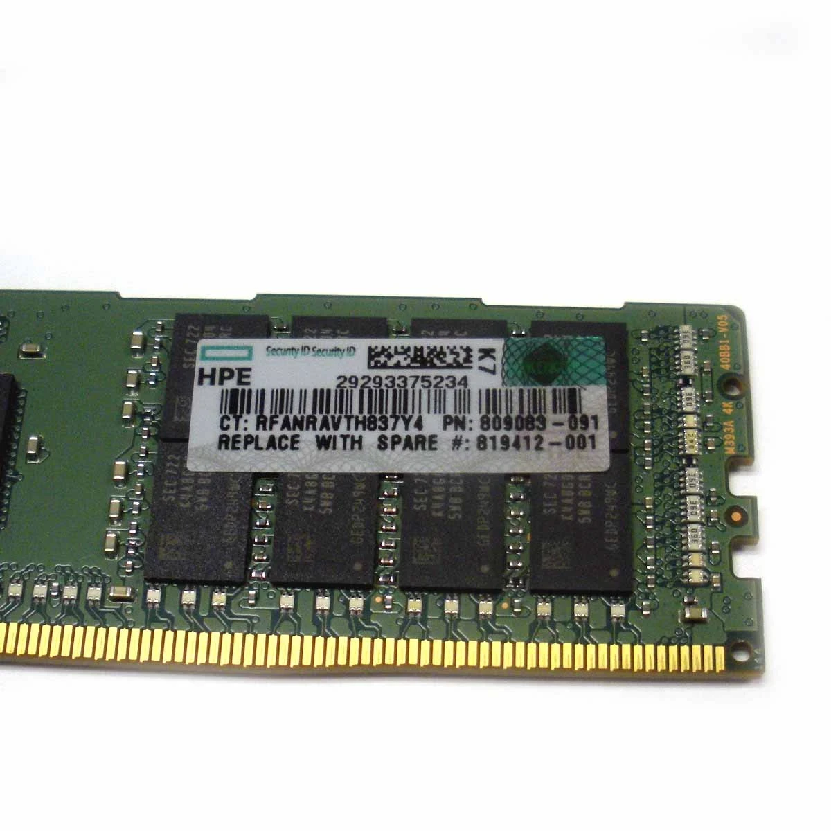  HPE 32GB 2Rx4 PC4-2400T-R Kit (Pour G9 processeur E5-26xx v4) — Synapses Maroc