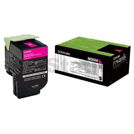  Lexmark 808M Magenta Return Program Toner Cartridge — Synapses Maroc