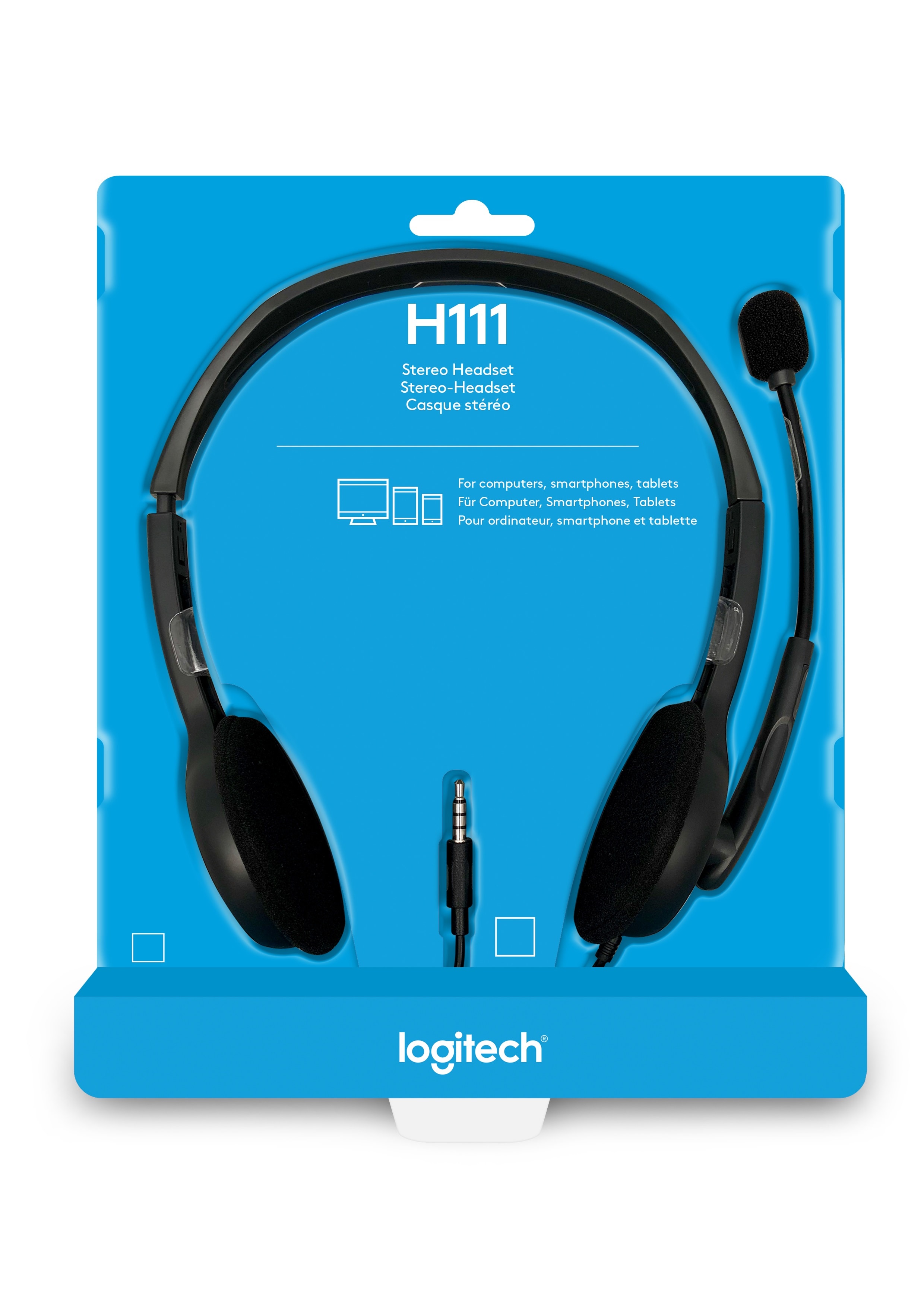 Logitech Logitech® Stereo Headset H111 — Synapses Maroc