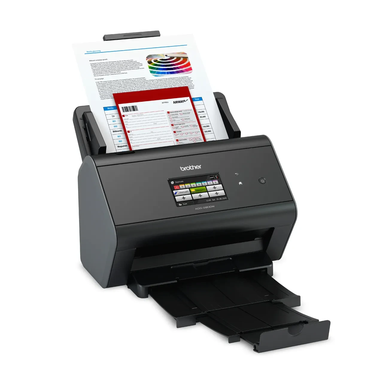  Scanner fixe à defillement recto-verso, réseau et Wifi — Synapses Maroc