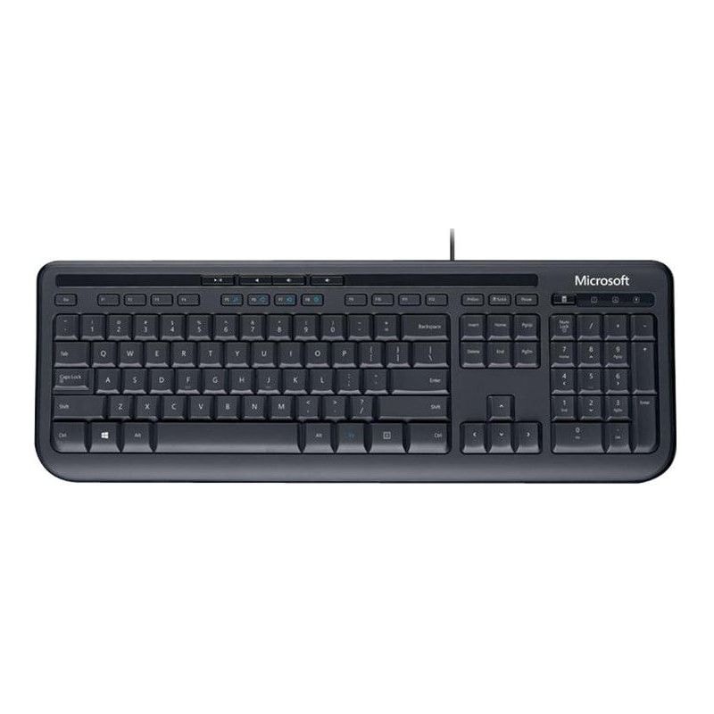  Wired Kbrd 600 USB Port French Hdwr Black — Synapses Maroc