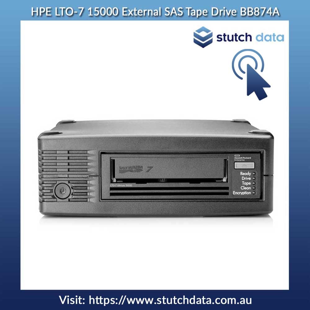  HPE LTO-7 Ultrium 15000 Ext Tape Drive — Synapses Maroc