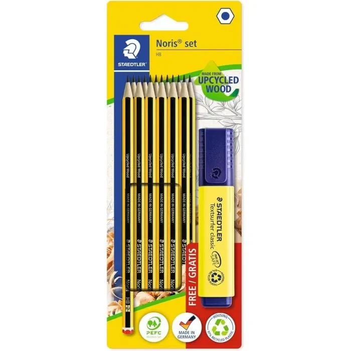  Boite de 12 Crayons graphites Noris STAEDTLER 5 graduations au choix — Synapses Maroc