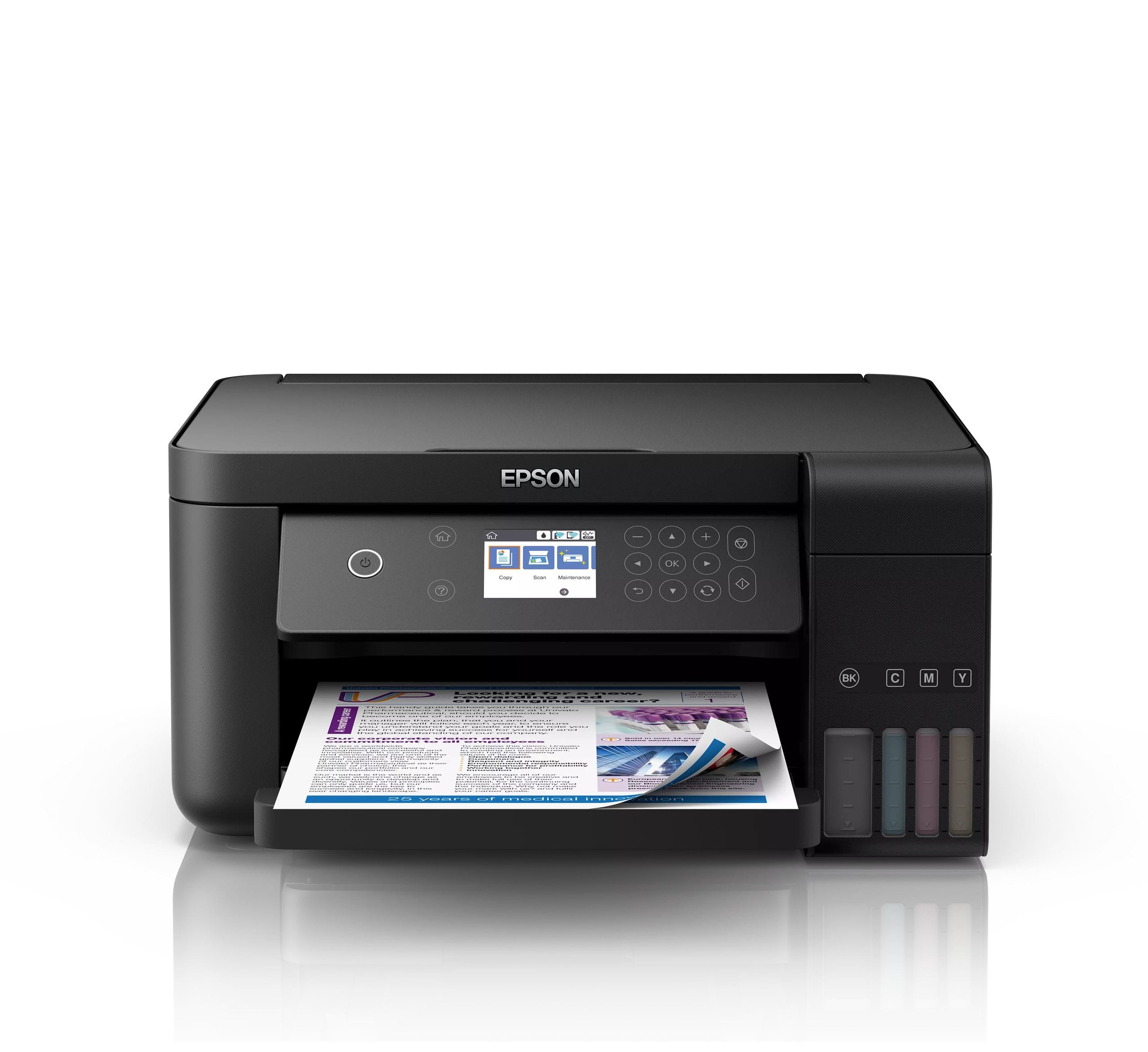  EcoTank ITS L6160 Recto Verso A4  3en1 (copy scan print )  33ppm USB ETHERNET — Synapses Maroc