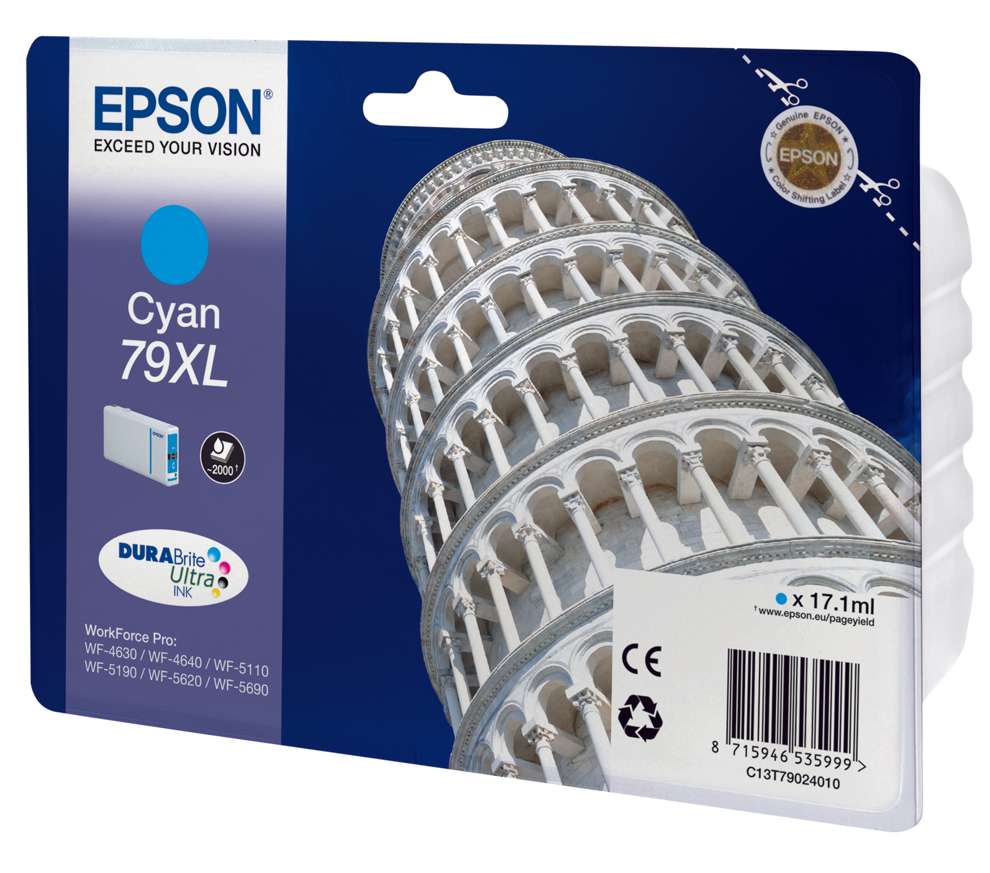  ncre Cyan  XL WF-5110DW/5190DW/5620DWF/5690DWF/(2 000p) — Synapses Maroc