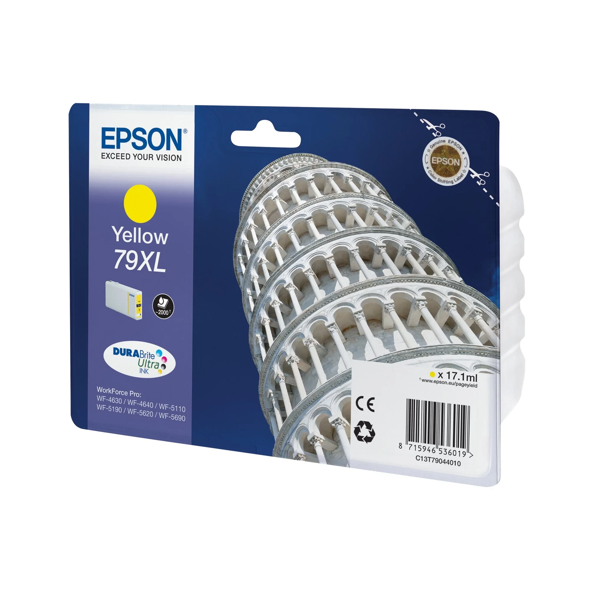  Encre Jaune XL  WF-5110DW/5190DW/5620DWF/5690DWF/(2000 p) — Synapses Maroc