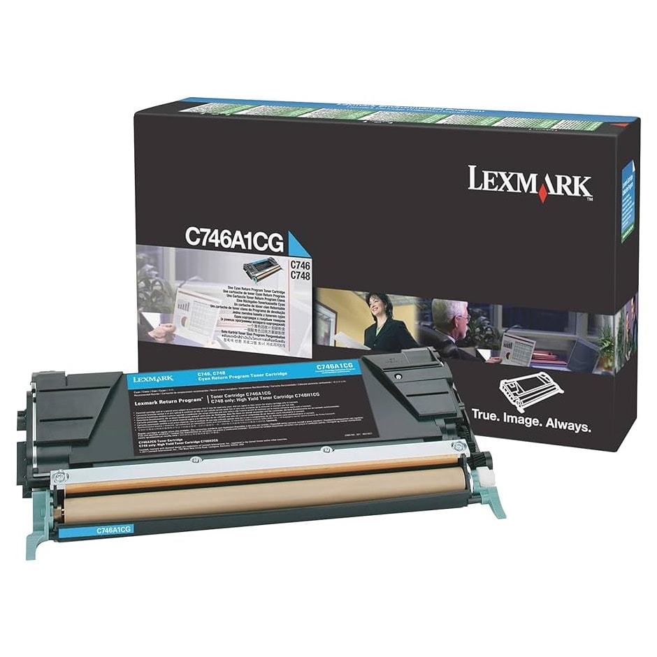  C746/C748 Cartouche de toner Return Program Cyan (7K) — Synapses Maroc