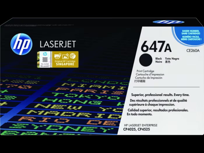 HP HP CE260A Cartouche de toner pour CP4525 — Synapses Maroc