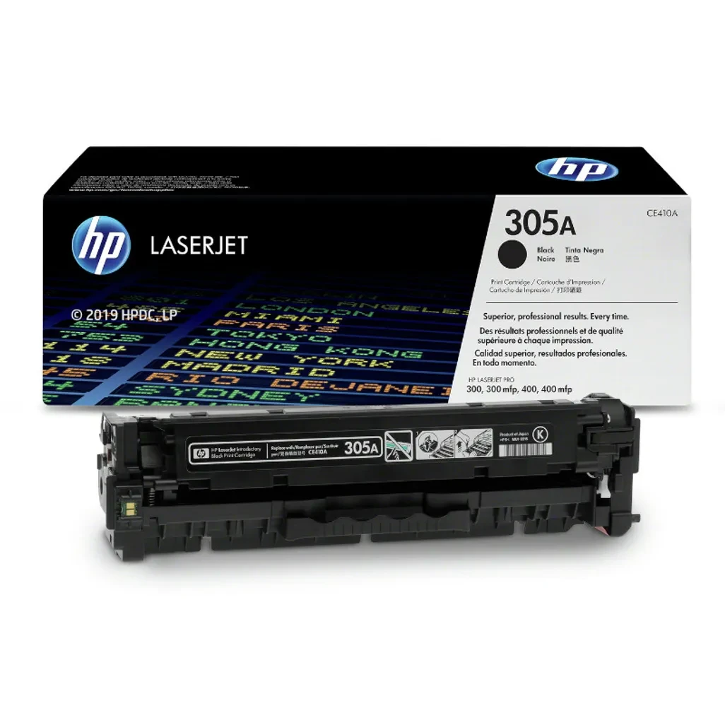 HP LD Compatible Toner Cartridge Replacement for HP 305A CE410A (Black) — Synapses Maroc