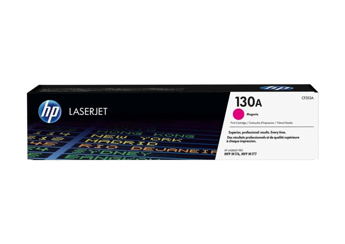 HP HP 130A Magenta Original LaserJet Toner Cartridge(CF353A) — Synapses Maroc