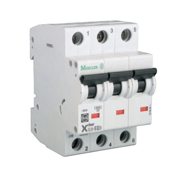 Disjoncteur modulaire 3P Courbe C 16A 4,5kA — Synapses Maroc