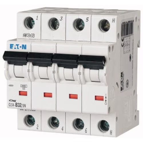 Disjoncteur modulaire 3P+N Courbe C 25A 4,5kA — Synapses Maroc