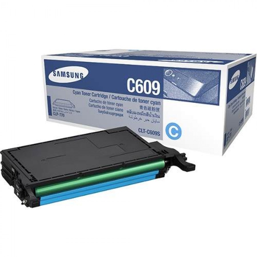 Samsung Samsung CLT-C609S Cyan Toner Cartridge — Synapses Maroc