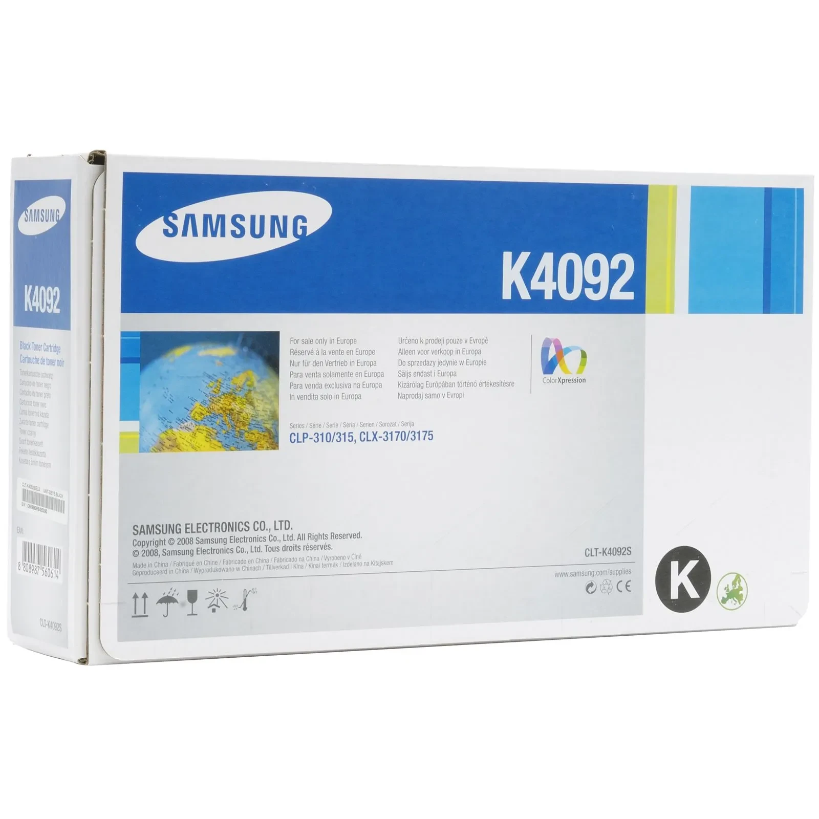 Samsung Samsung CLT-K409S Black Toner Cartridge — Synapses Maroc