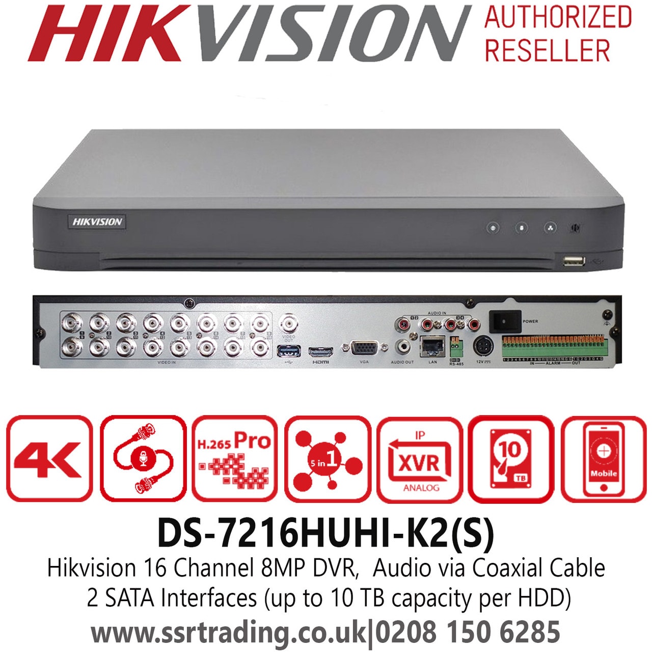 DVR 5MP — Synapses Maroc