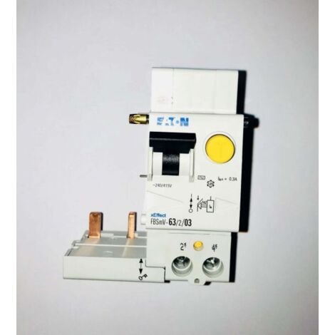 Bloc différentiel pour FAZ AC 2P 63A-300mA — Synapses Maroc