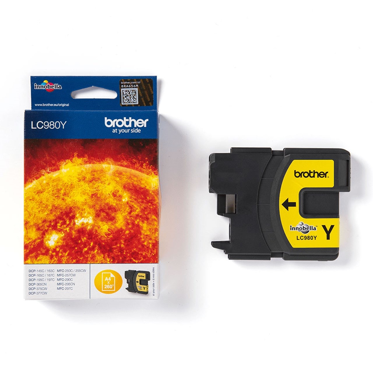 Brother BROTHER Cart dencre Jaune 260P pr DCP145C-165C-MFC250C-290C — Synapses Maroc