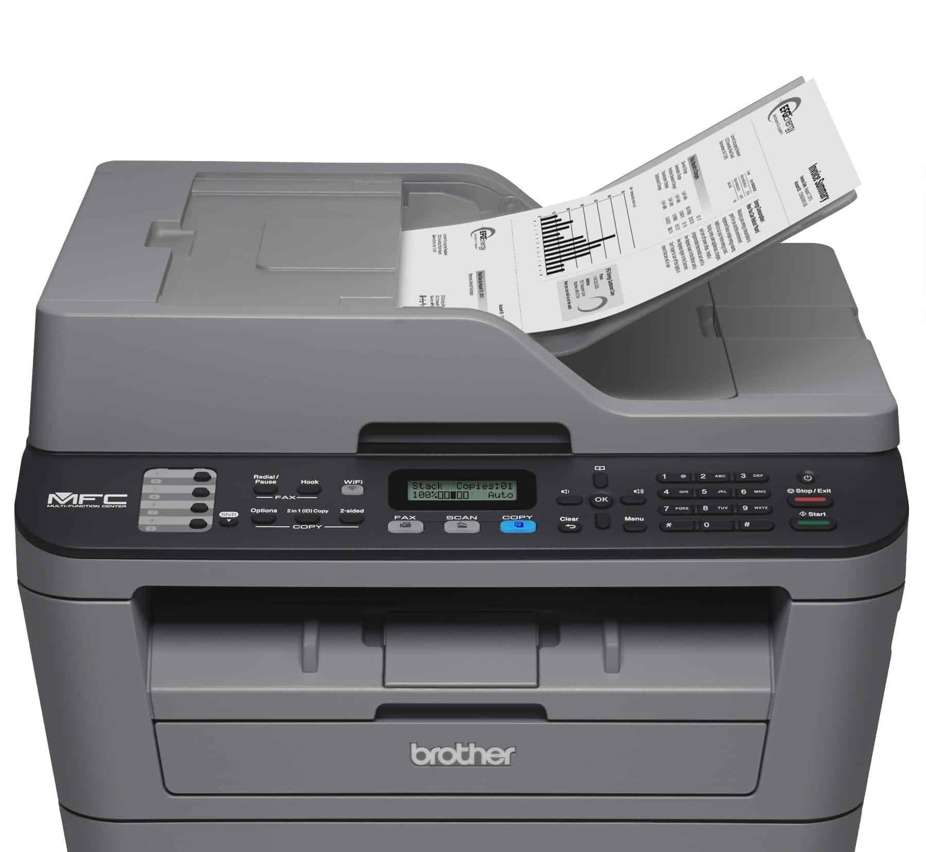  Multifonction 4-en-1 laser monochrome avec Recto-verso, Réseau Ethernet — Synapses Maroc
