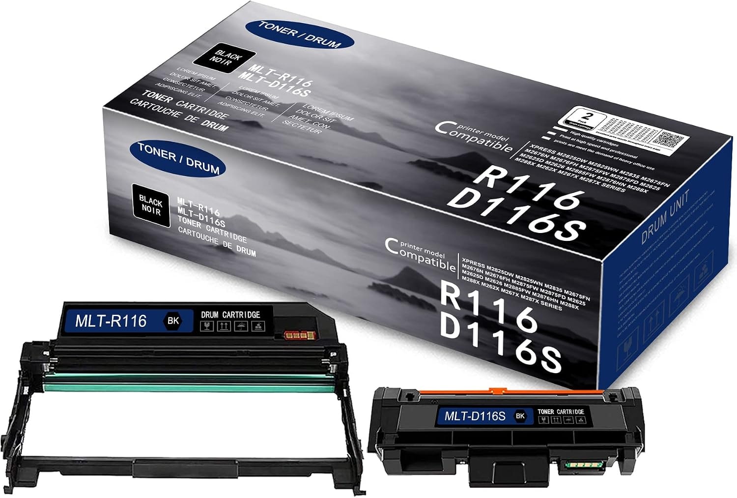 Samsung Samsung MLT-D116S Black Toner Cartridge — Synapses Maroc