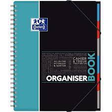  CAHIER- CHEMISE OXFORD 160 PAGES SEYÈS DÉTACHABLES (4 COLORIS AU CHOIX) — Synapses Maroc