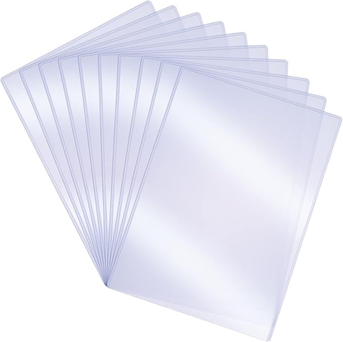  PAQUET DE 100 COUVERTURES PLASTIQUE MINTRA TRANSPARENTES A4 — Synapses Maroc