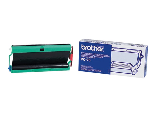 Brother BROTHER Kit cartouche 140 pages (Fax T-102-104-106) — Synapses Maroc