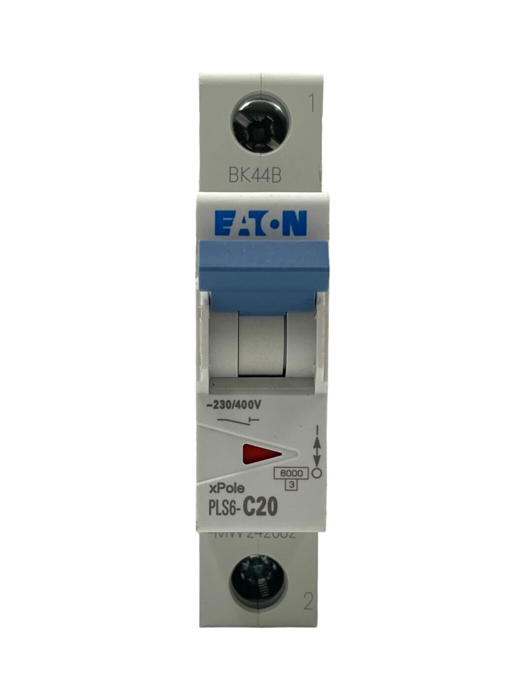 Disjoncteur modulaire 1P C 20A 6KA — Synapses Maroc