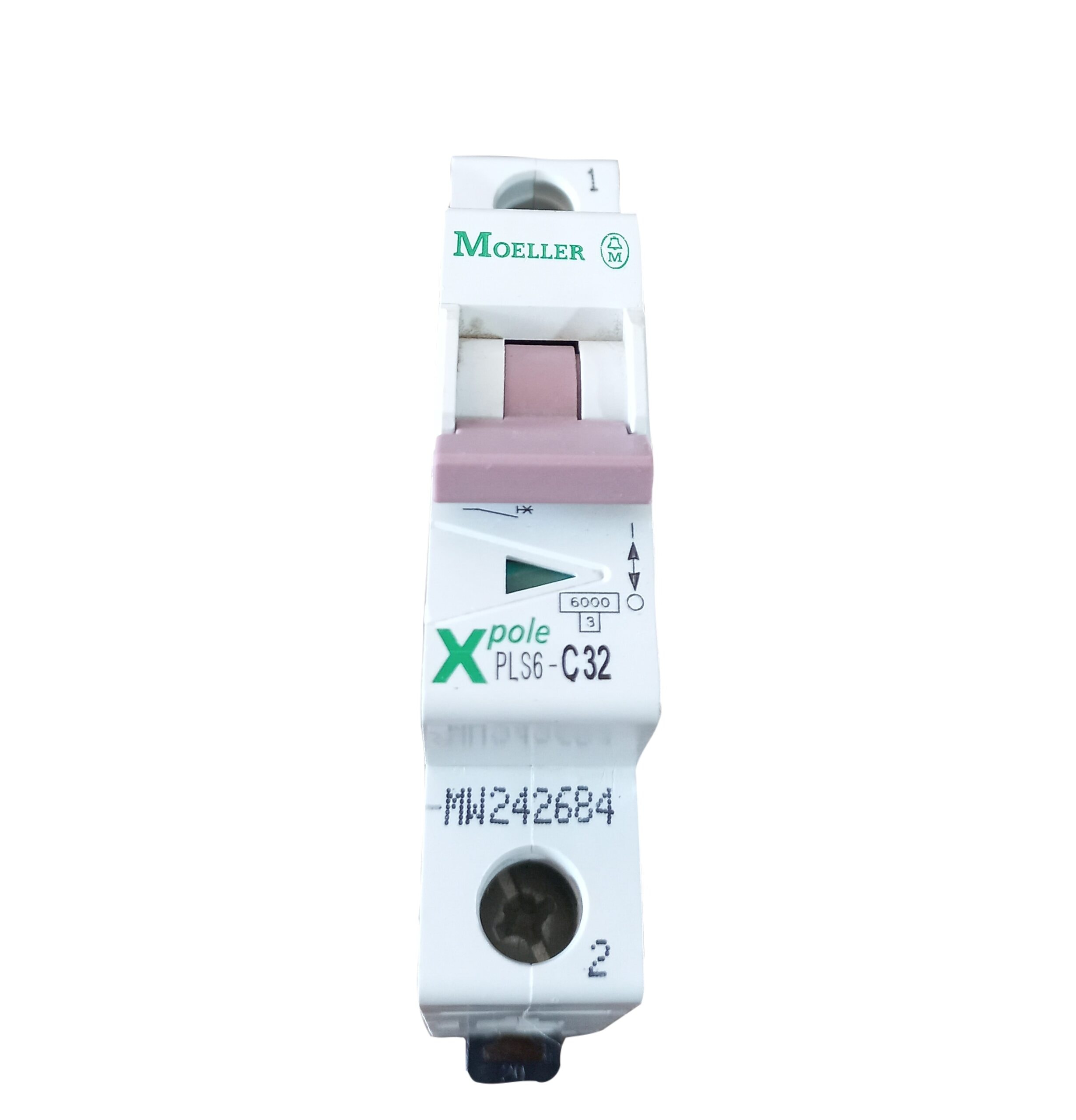 Disjoncteur modulaire 1P C 32A 6KA — Synapses Maroc