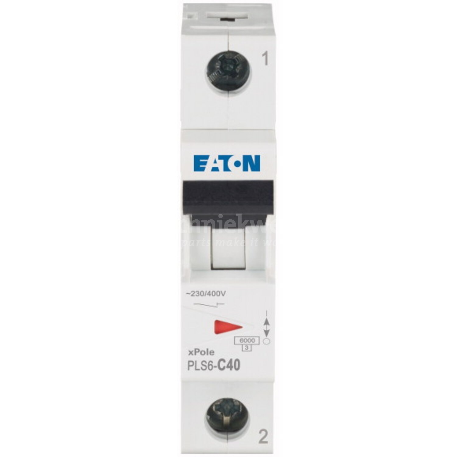 Disjoncteur modulaire 1P C 40A 6KA — Synapses Maroc