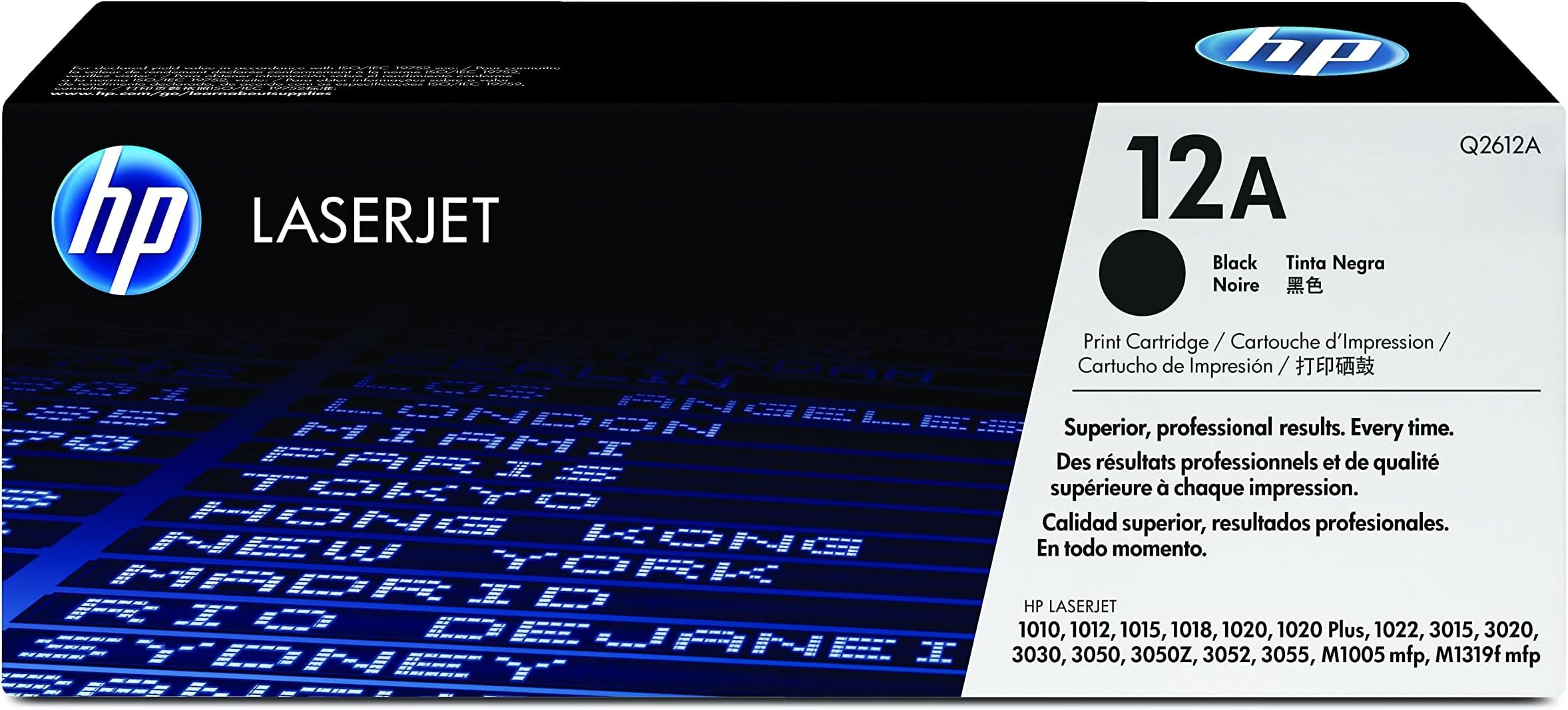 HP Toner compatible HP 12A noir (Q2612A) — Synapses Maroc