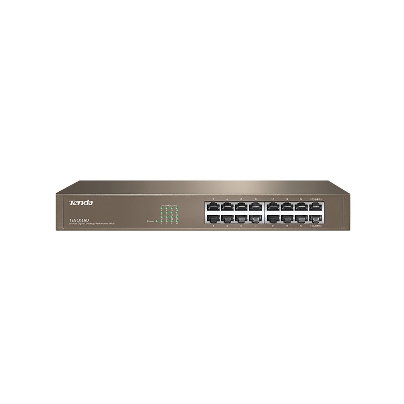 16*10/100/1000 Mbps Switch Ethernet Gigabit à 16 ports — Synapses Maroc