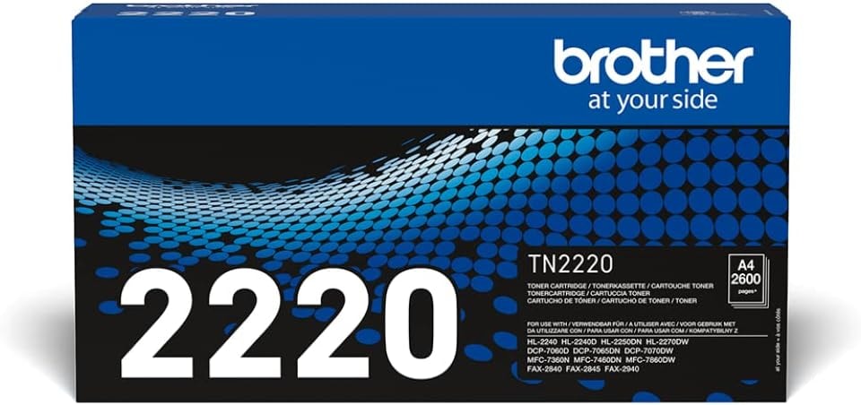 Brother BROTHER Kit toner 2600 pages HL-22--/MFC-7--- — Synapses Maroc