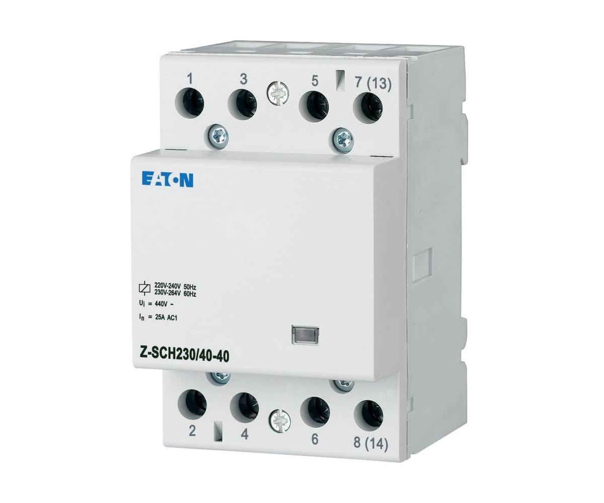  Contacteur modulaire 40A 230V AC 4F — Synapses Maroc